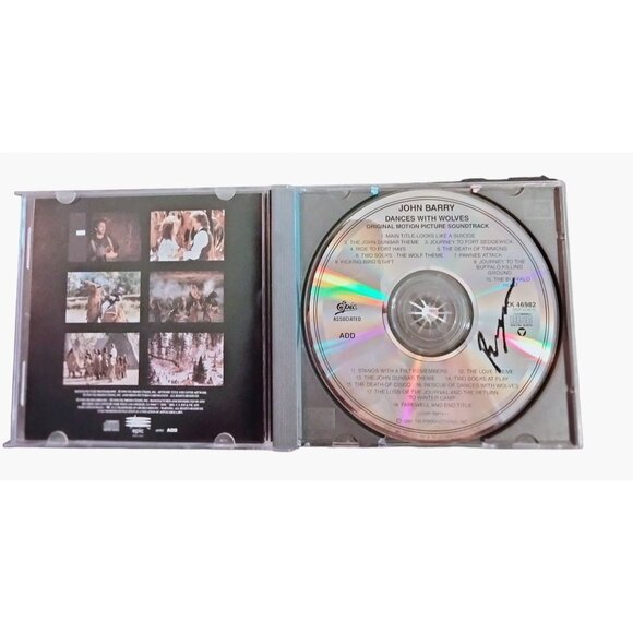 John Barry Dances with Wolves Original Movie Soundtrack CD - Picture 2 of 4